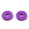 Handmade Polymer Clay Bead Strands CLAY-T002-6mm-54-5