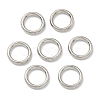 Alloy Soldered Closed Jump Rings PALLOY-H039-P-1
