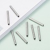 Tarnish Resistant 304 Stainless Steel Tube Beads STAS-G071-35P-6