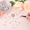 Fingerinspire 100Pcs Pointed Back Glass Rhinestone Cabochons RGLA-FG0001-05A-3