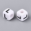 Opaque Acrylic Beads SACR-N020-04A-L-2
