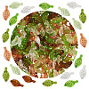 600Pcs 6 Colors Transparent Acrylic Charms TACR-TADJ0001-03-1