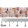 Natural Red Hematoid Quartz/Ferruginous Quartz Beads Strands X-G-H292-A07-01-5