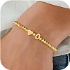 Alloy Beads Stretch Bracelets for Women FS-WG09F24-11-1