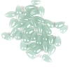 5Pcs Transparent Glass Beads GLAA-PW0001-25N-1