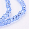 Transparent Glass Beads Strands X-GLAA-R135-2mm-07-3