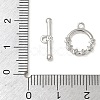 Brass Toggle Clasps KK-CBAFC6C-07B-P-4