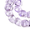 Electroplate Glass Beads Strands EGLA-N012-07H-3