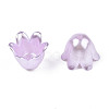 Spray Paint ABS Plastic Imitation Pearl Beads X-MACR-N013-001B-4