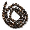 Natural Bronzite Beads Strands G-E571-42A-3