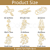 Nickel Decoration Stickers DIY-WH0450-126-2