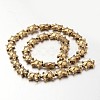 Electroplate Non-magnetic Synthetic Hematite Bead Strands G-F300-52A-03-2