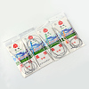 Steel Wire Stainless Steel Circular Knitting Needles and Random Color Plastic Tapestry Needles TOOL-R042-800x1.5mm-2
