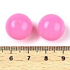Opaque Acrylic Beads OACR-H038-09-06-3