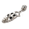 Halloween 304 Stainless Steel Enamel Pendants STAS-Q317-05E-AS-2