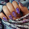 Stainless Steel DIY Nail Art Templates MRMJ-WH0092-062-6
