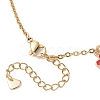 Alloy Enamel Charm Bracelets BJEW-JB13169-02-4