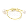 Brass Finger Ring RJEW-H220-42G-3