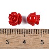 Synthetic Coral Carved Beads CORA-C003-18-4