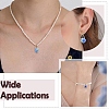 30Pcs 3 Styles Synthetic Shell Pendants PALLOY-YW00133-6