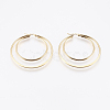 201 Stainless Steel Hoop Earrings EJEW-I213-B-01G-1