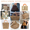 10Pcs 5 Colors Wood Bag Handles FIND-PH0010-72-5