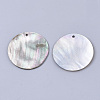 Black Lip Shell Pendants SSHEL-S251-36E-2