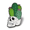 Black Alloy Brooch JEWB-Z011-02C-EB-1