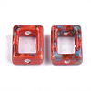 Handmade Porcelain Bead Frames PORC-S499-05-3