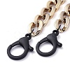 Personalized CCB Plastic Curb Chain Necklaces NJEW-JN02881-01-2