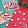 30Pcs Opaque Resin Pendants RESI-SC0003-50-3