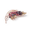 Rhinestone Butterfly Brooch Pin JEWB-P016-03LG-03-3