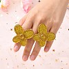 Acrylic Finger Rings RJEW-M137-02C-2