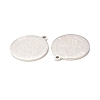 Non-Tarnish 304 Stainless Steel Pendants STAS-A074-03K-P-3
