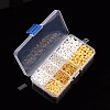 Brass Textured Beads and Iron Beads KK-X0082-B-2