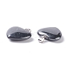 Synthetic Non-magnetic Hematite Pendants X-G-G956-B50-FF-3