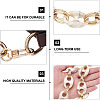 2Pcs 2 Style Resin Bag Handles DIY-GN0001-02A-4