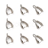 Grade AA Brass Ice Pick Pinch Bails for Pendant Making X-KK-M008-b-06P-NR-1