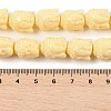 Synthetic Coral Carved Beads Strands CORA-U003-03A-4