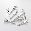 Platinum Plated Jewelry DIY Iron Alligator Hair Clip Findings X-E524Y-1