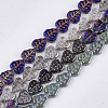 Electroplate Glass Beads Strands EGLA-T017-05-1