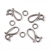 Tibetan Silver Hook and Eye Clasps LF1277Y-4