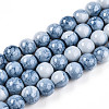 Baking Paint Glass Beads Strands DGLA-N003-10mm-C07-1