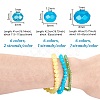 24 Strands 6 Styles Electroplate Glass Beads Strands EGLA-GA0001-33-3