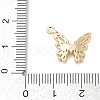 Brass Micro Pave Cubic Zirconia Pendants KK-Z094-15G-3