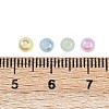 Mixed Color Imitation Cat Eye Glass Round Seed Beads SEED-NH0003-01A-04-4