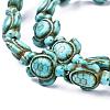 Dyed Synthetic Turquoise Bead Strands X-G-M152-10-B-4