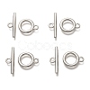 Alloy Toggle Clasps TIBE-EA774Y-P-NR-1
