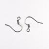 Brass French Earring Hooks KK-Q366-B-NF-2