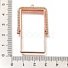 Alloy Open Back Bezel Pendants PALLOY-I223-07RG-3